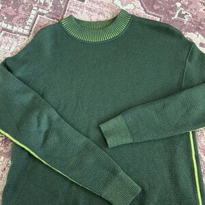 Lululemon Reversible Double Knit Crew Neck Sweater